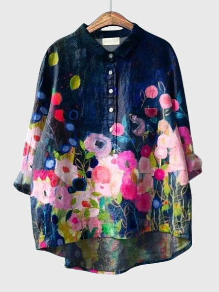Valeria™ - Blusa con stampa floreale