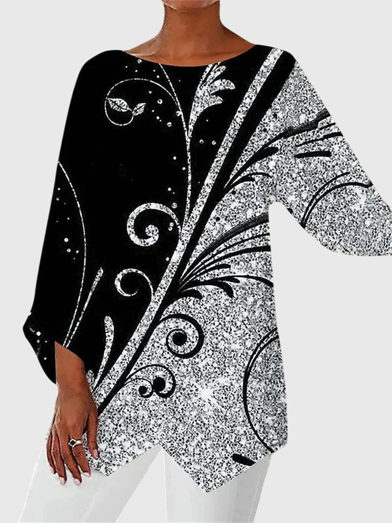 Alayah™ | Elegant Rundhalset Top