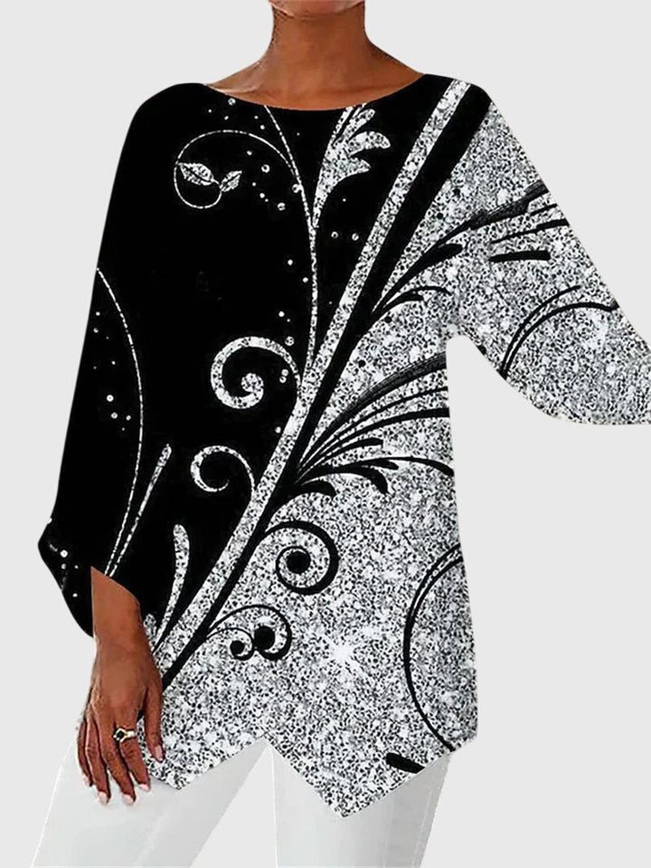 Alayah™ | Elegant Rundhalset Top