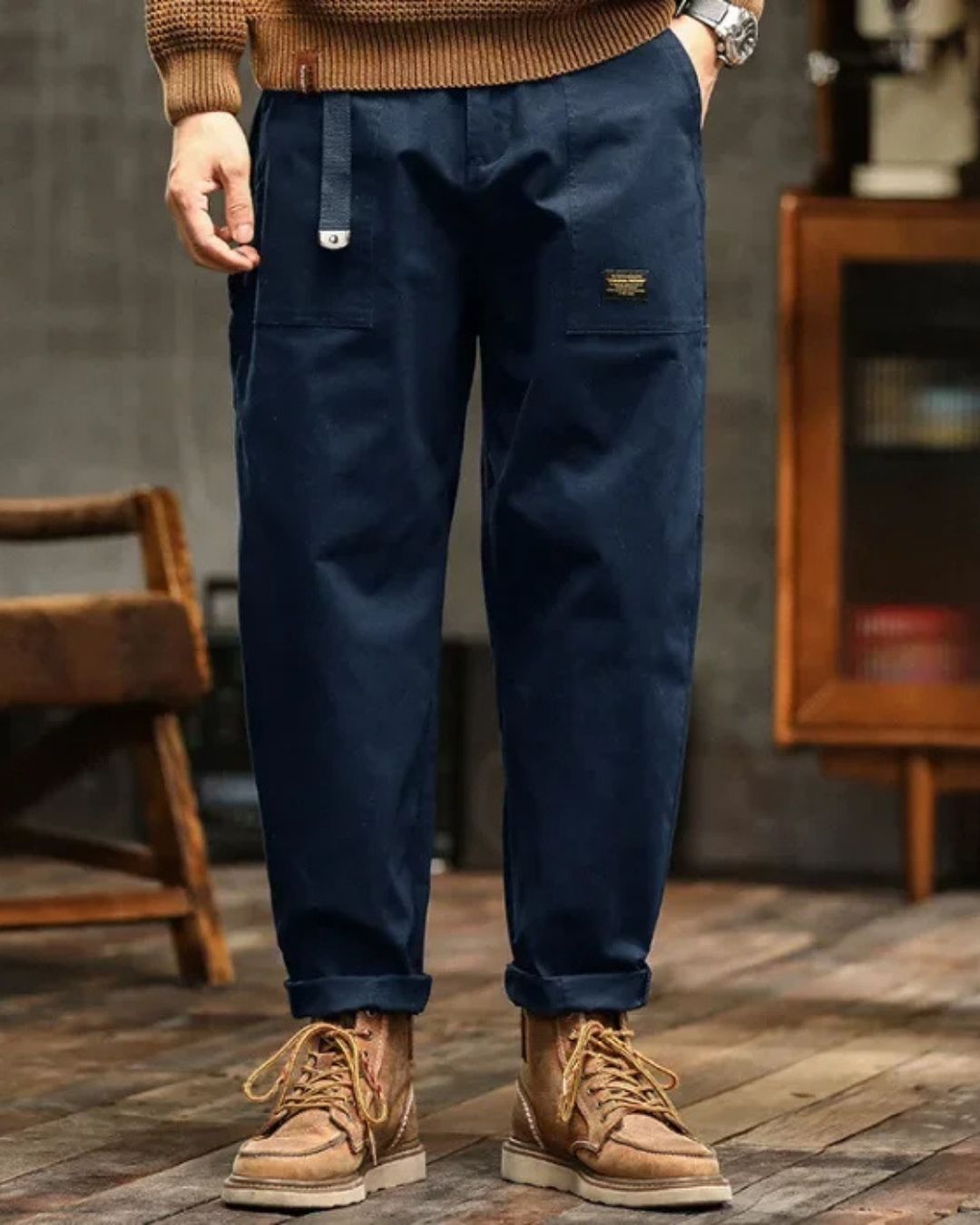 Yannick | Calça Cargo Clássica