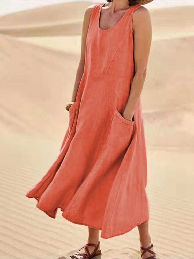 Clarisse | Robe midi légère