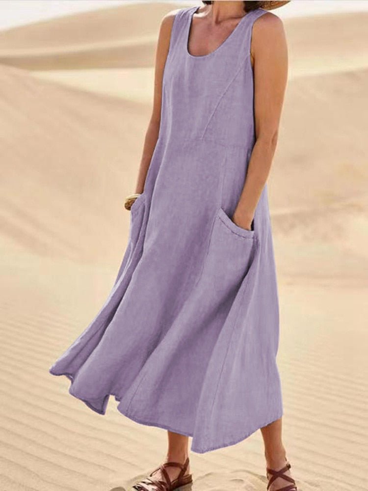 Clarisse | Robe midi légère
