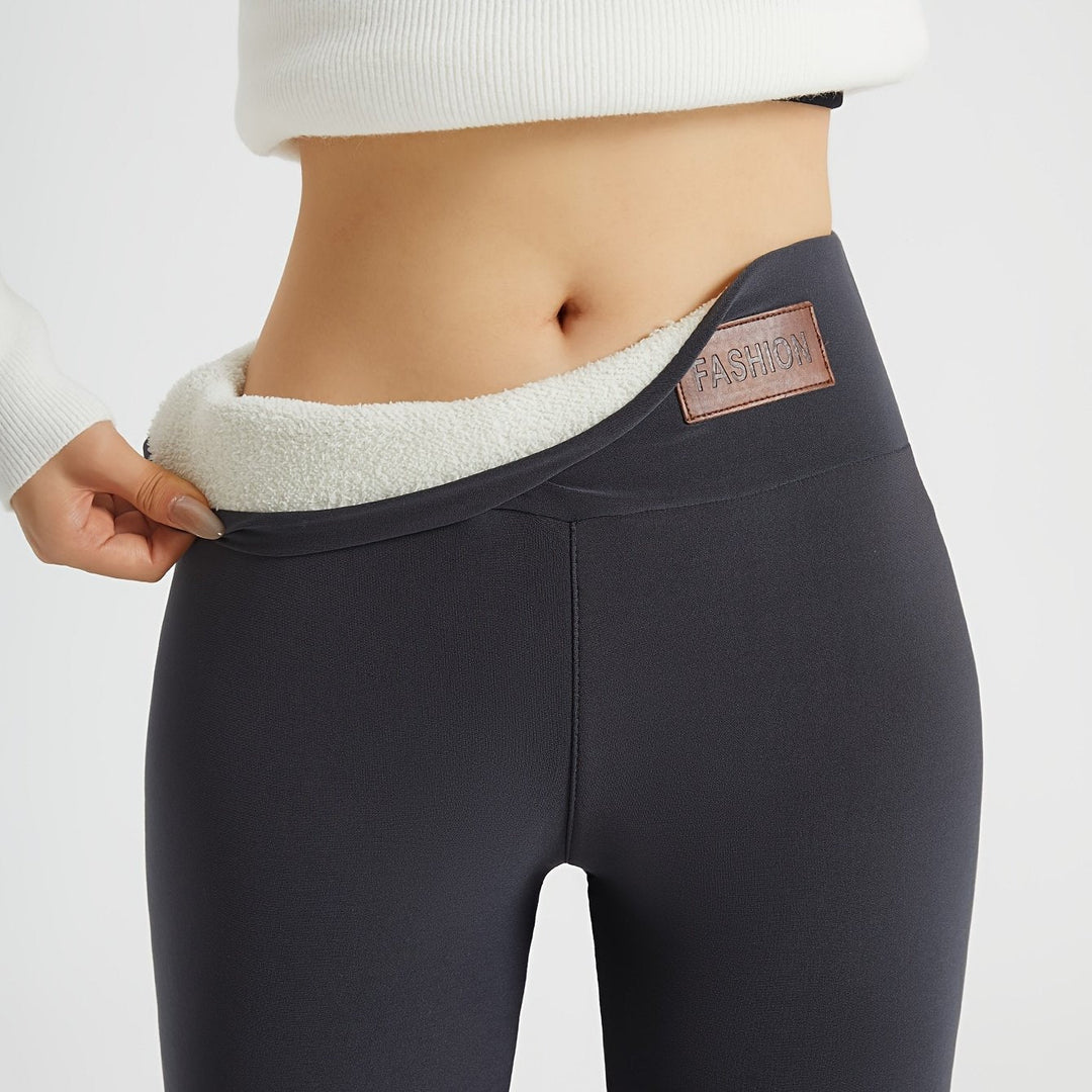 Clover | Soft Women’s High Waisted Leggings with Plush Brushed Lining