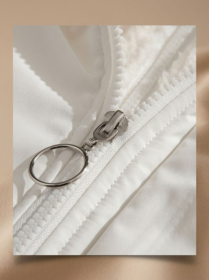 Lucienne | Cozy Hooded Down Jacket with Sherpa Fleece Lining and Quilted Exterior