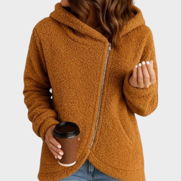 Evelina | Relaxed Casual Wool Sweatshirt with Wide Fit and Long Sleeves