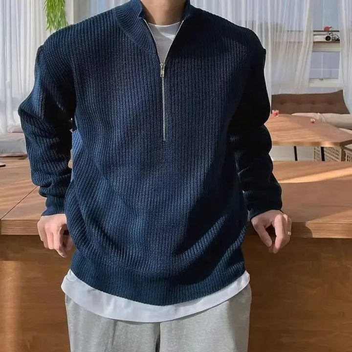 Lucas™ - Premium Pullover mit Reißverschluss