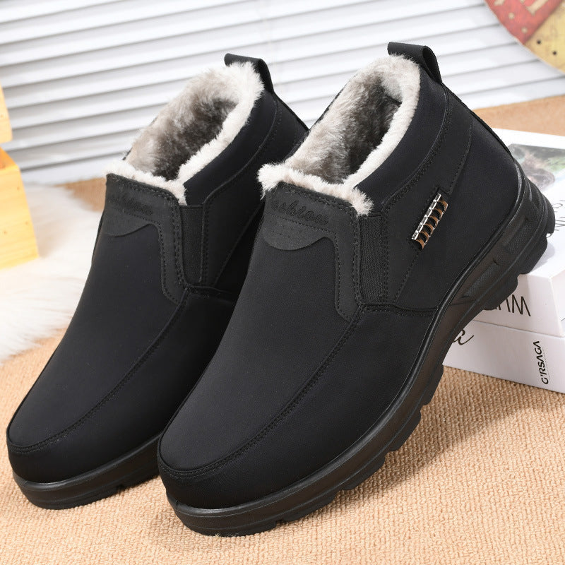 Orthopedic Winter Boots – Waterproof Plush-Lined Boots for Men