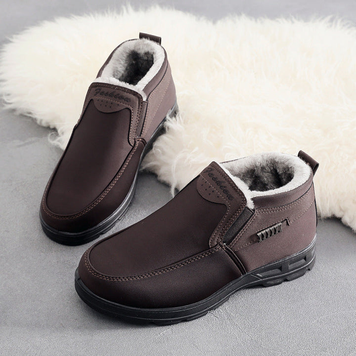 Orthopedic Winter Boots – Waterproof Plush-Lined Boots for Men