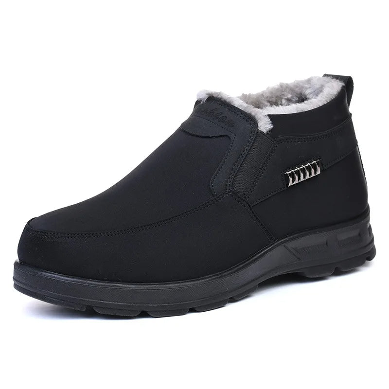 Orthopedic Winter Boots – Waterproof Plush-Lined Boots for Men