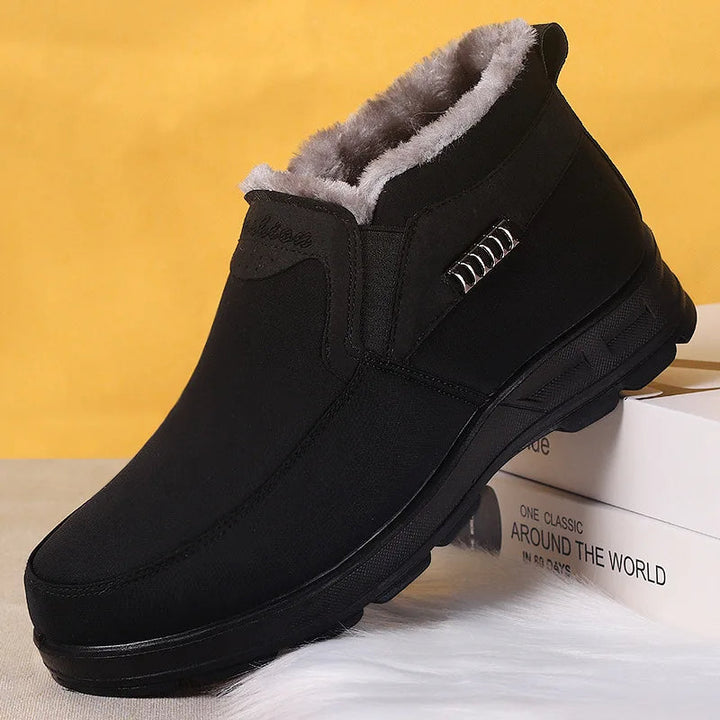 Orthopedic Winter Boots – Waterproof Plush-Lined Boots for Men