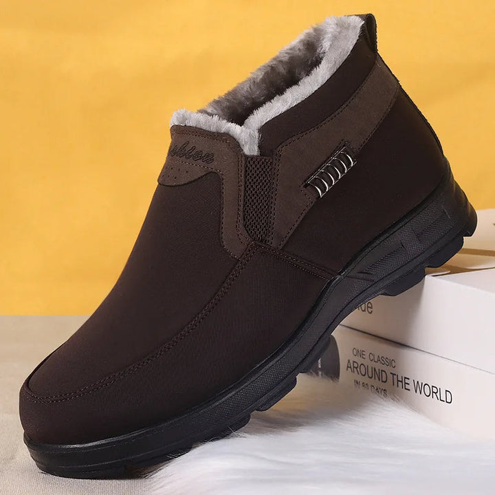 Orthopedic Winter Boots – Waterproof Plush-Lined Boots for Men