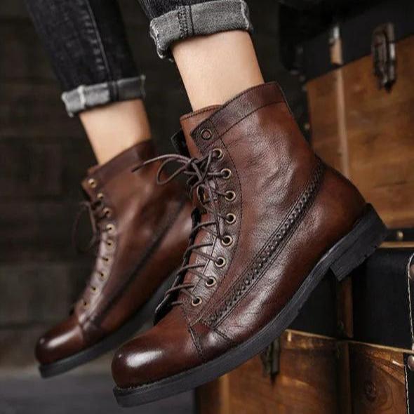 Grayson™ - Orthopädische Winterstiefel aus veganem Leder