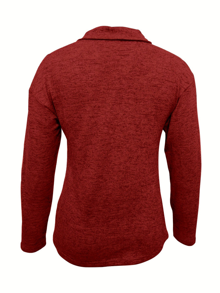 Sheena | Blusa Chic de Manga Longa