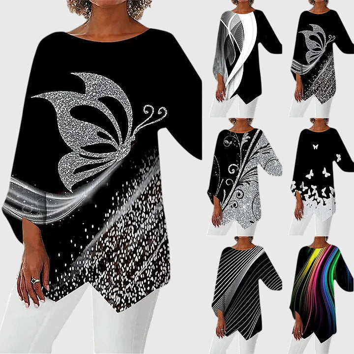 Alayah™ | Elegant Rundhalset Top