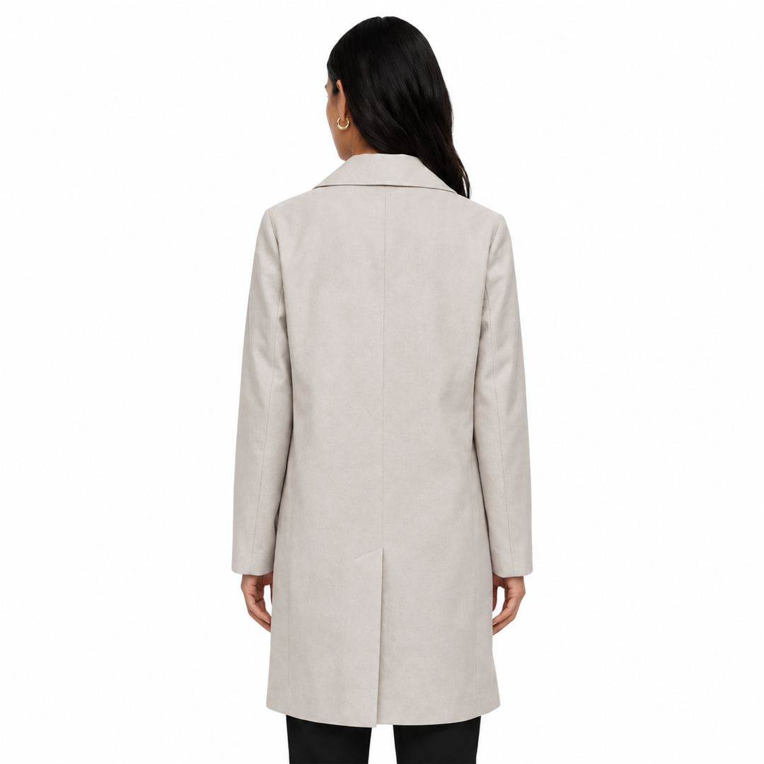 Cordelia | Eleganter Midi-Trenchcoat für Damen mit schmeichelhafter Silhouette und modernem Schnitt