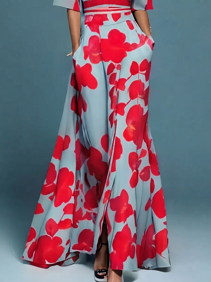 Laure | Vestido Floral Elegante
