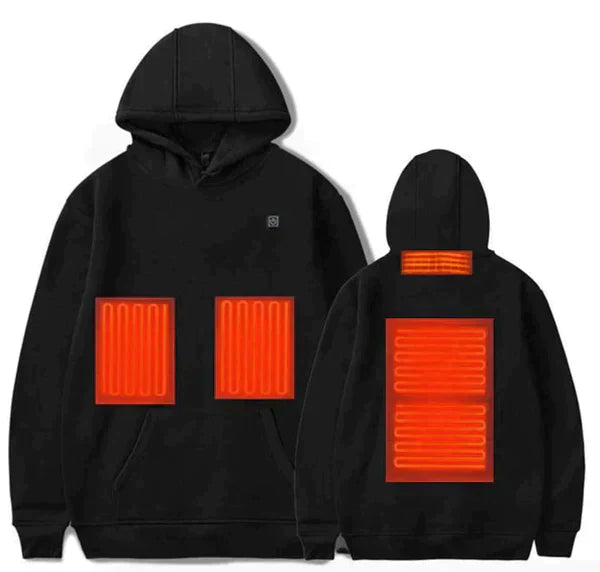 ProHoodie™ - Moletom com Capuz Aquecido e Confortável