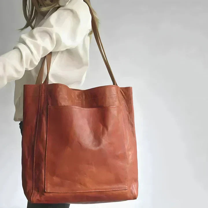 Theresa | Klassisk heritage-shopper med sikker lynlåslukning
