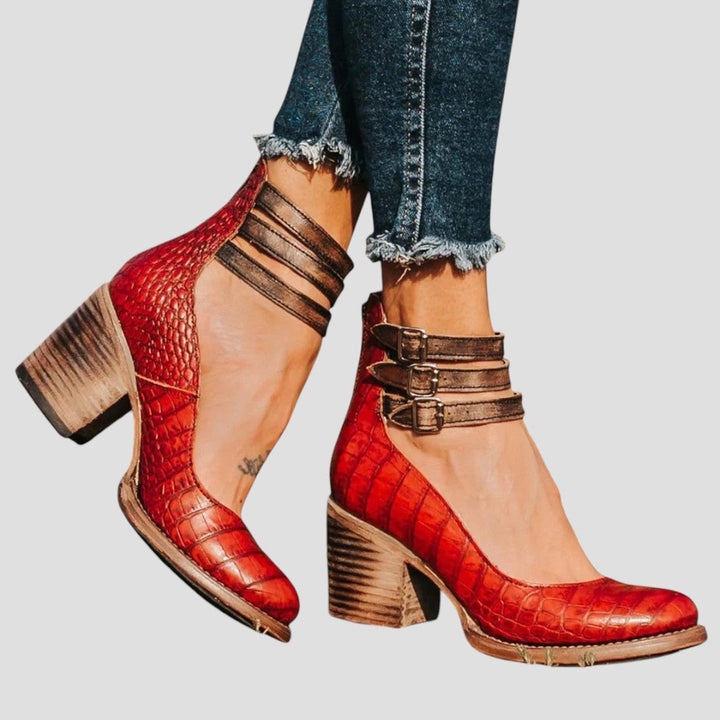 Botas estilosas e confortáveis