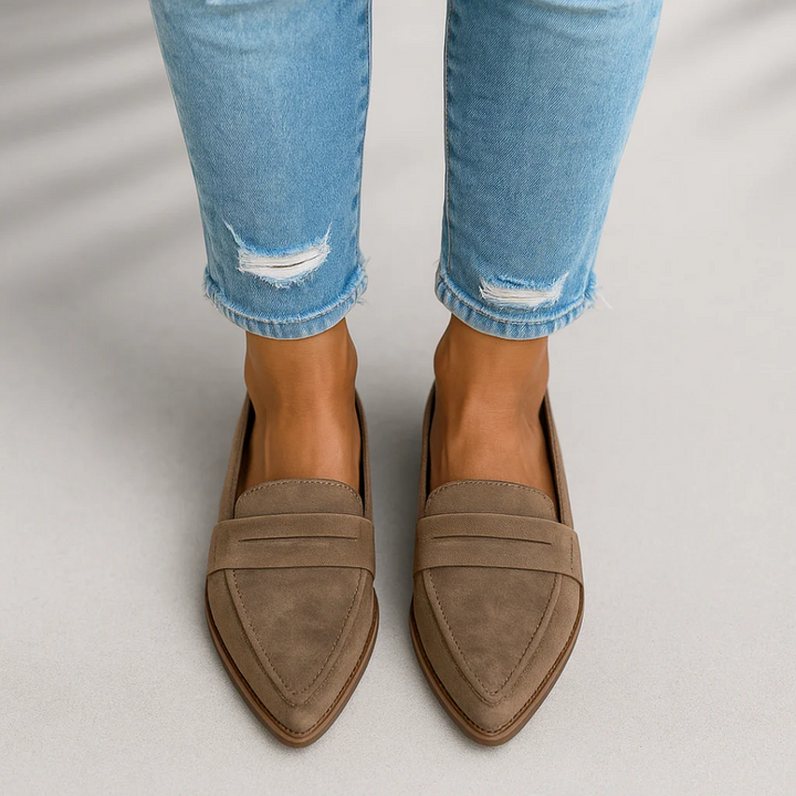 Rosie | Læder Ortopædiske Loafers | Premium Edition
