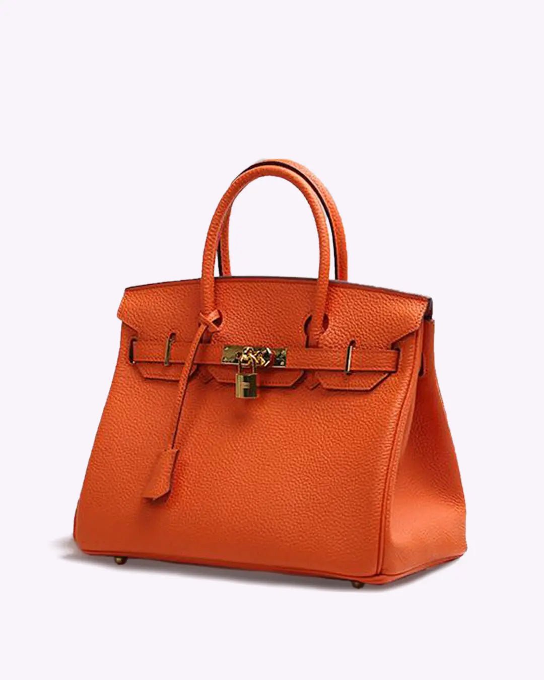 Victoria | Bolsa de mão clássica de couro com vários bolsos e fechamento seguro