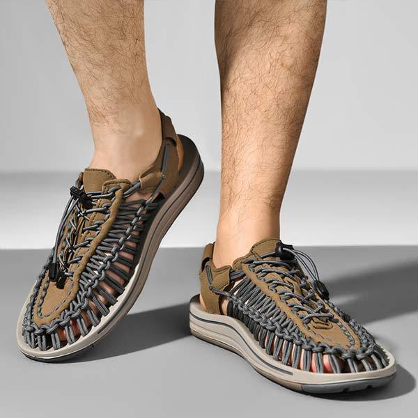 Woven Sandals – Handwoven Breathable Comfort Sandals for Men