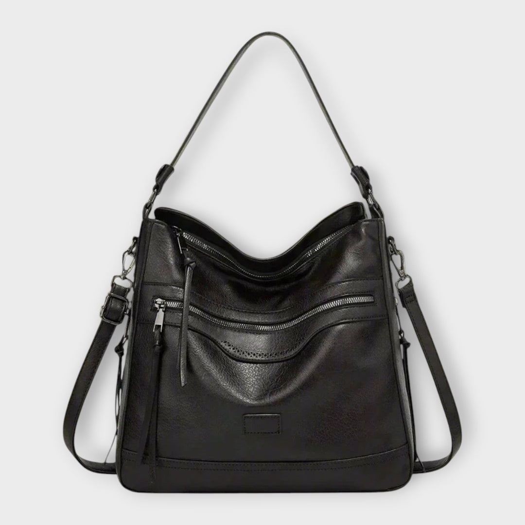 Olivia | Klassische Retro-Schultertasche