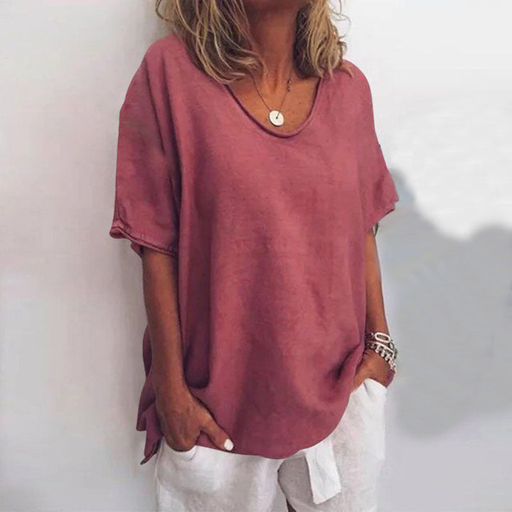 Clara | Camiseta Relaxada para o Dia a Dia