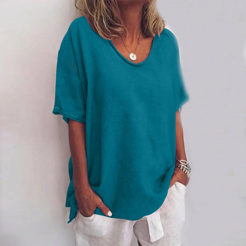 Clara | Camiseta Relaxada para o Dia a Dia