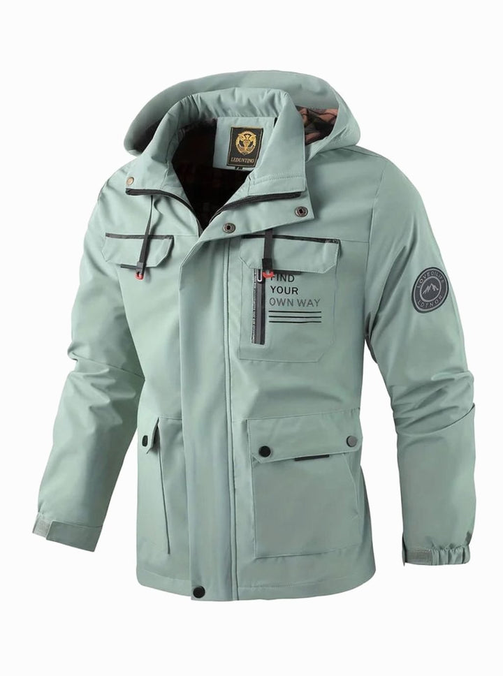 Reid | Dependable Men’s Waterproof Insulated Jacket with Adjustable Hood
