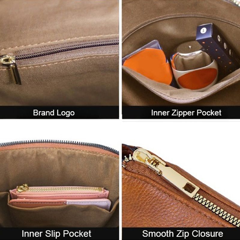 Roberta | Boho Crossbody Bag with Woven Strap and Zip Pocket
