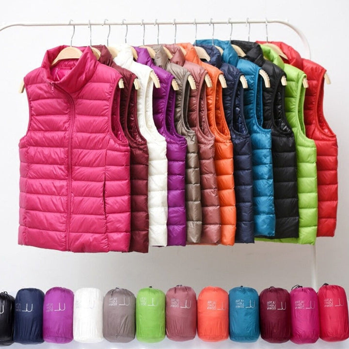 Gilet matelassé léger pour femme