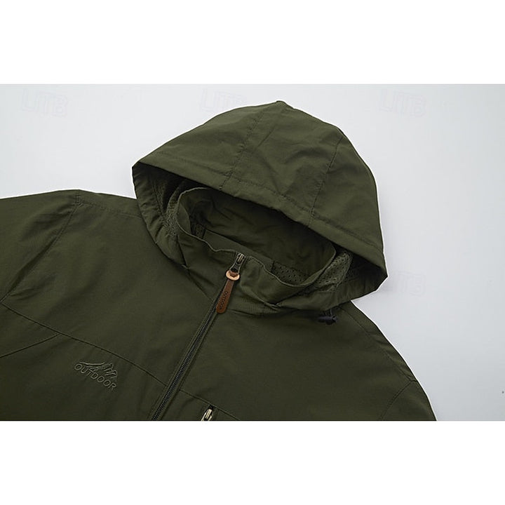 Silas | Chaqueta informal para exteriores y todo tipo de clima, con bolsillos con cremallera