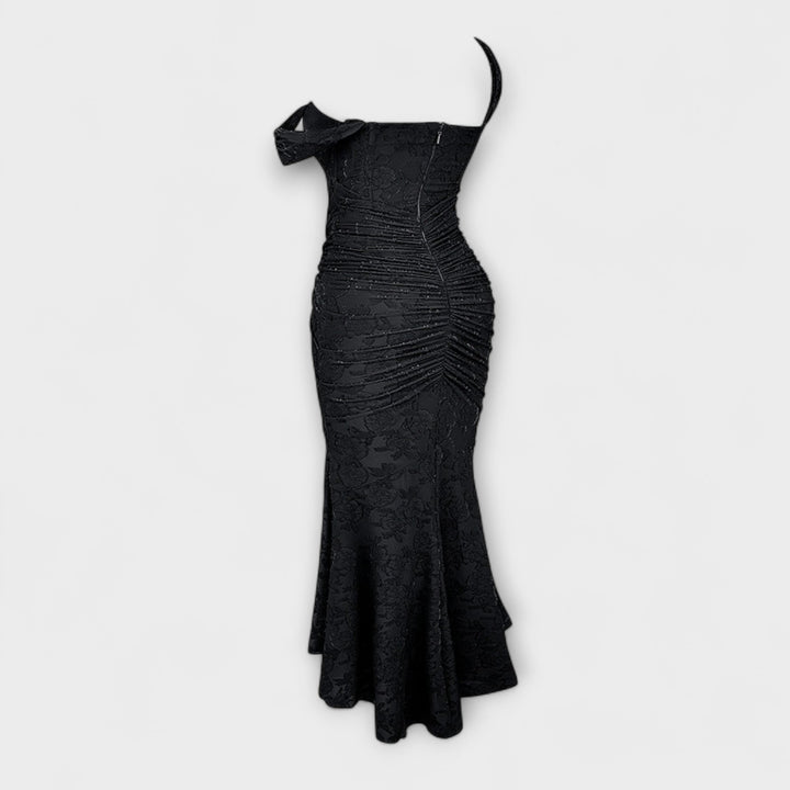 Renske - Vestido Longo com Corpete Elegante e Refinado