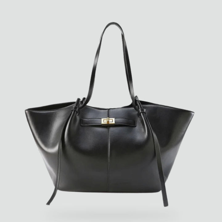 Ines | Bolsa shopper minimalista com linhas elegantes e design espaçoso
