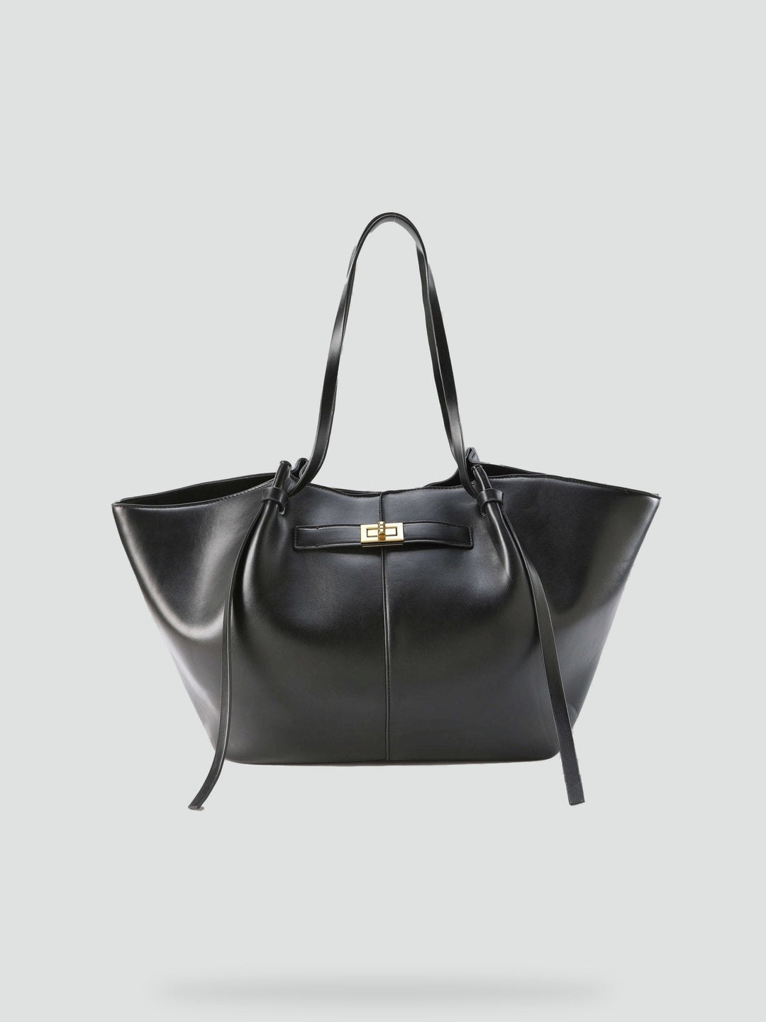 Ines | Bolsa shopper minimalista com linhas elegantes e design espaçoso