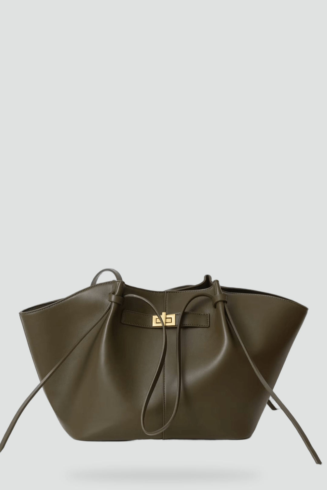 Ines | Bolsa shopper minimalista com linhas elegantes e design espaçoso
