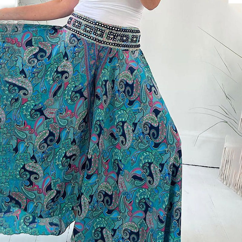 Macy | Pantalon Bohème Élégant