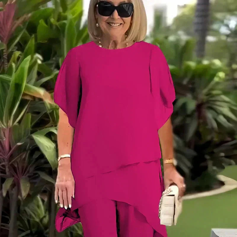 Herlene | Conjunto Chic de Top y Pantalones