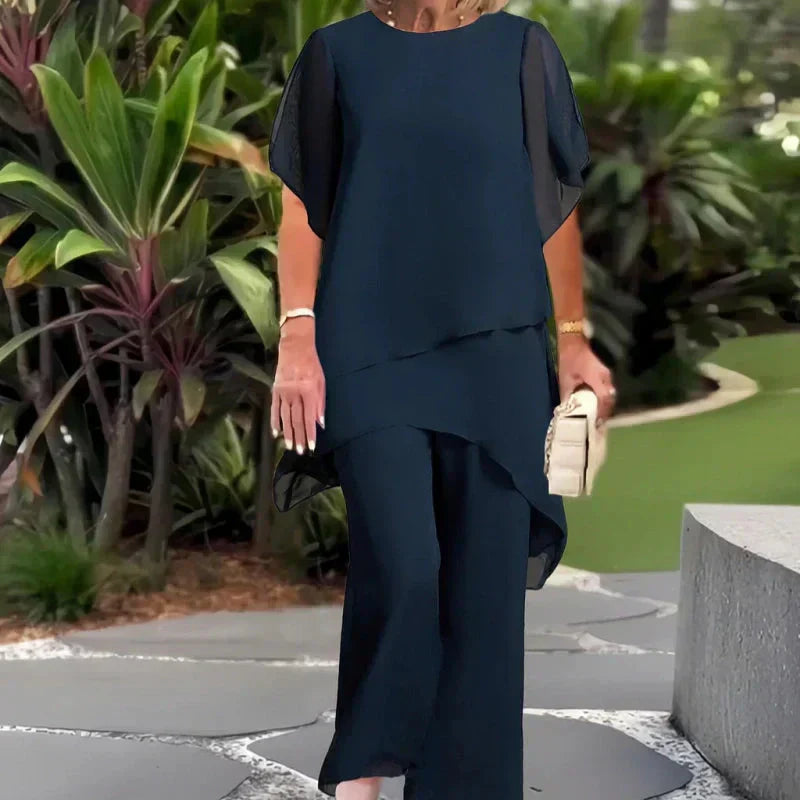Herlene | Conjunto Chic de Top y Pantalones