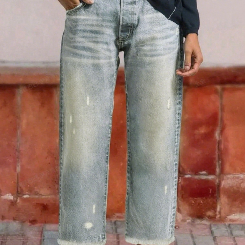 Marnie | Jeans nostalgici da donna cropped a gamba dritta, dalla vestibilità strutturata e dallo stile versatile