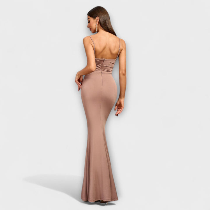 Callie - Elegantes Rüschentop Kleid