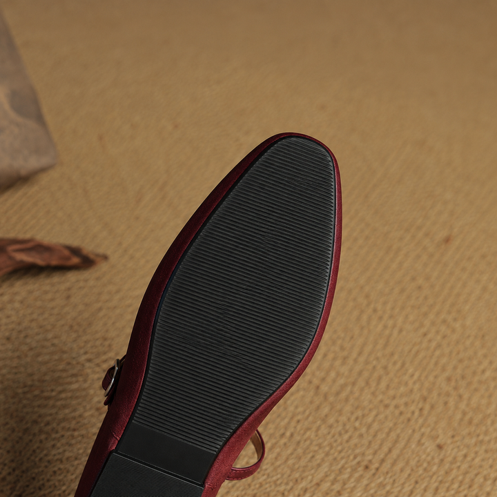 Mules en Cuir Véritable Thea