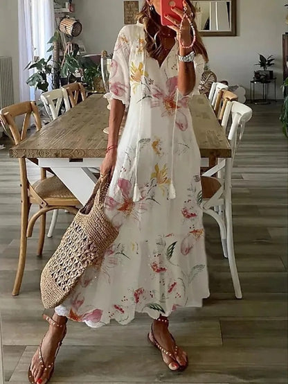 Dianna | Boho Tummy-Coverage Summer Dress