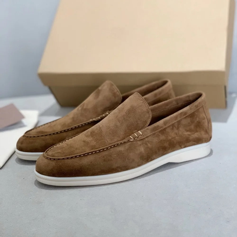 Ralf | Comfortable Suede Leather Loafers for Men