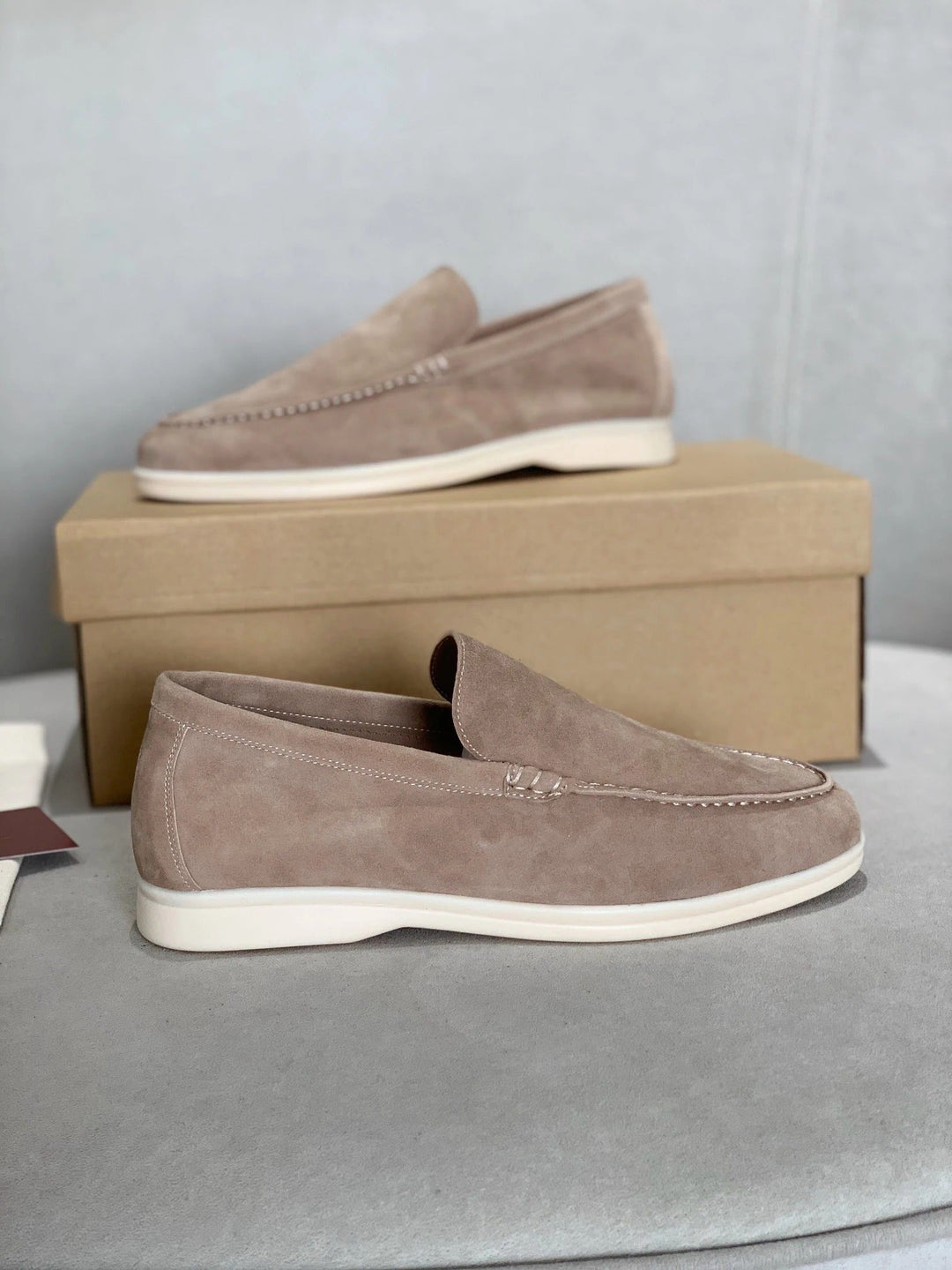 Ralf | Comfortable Suede Leather Loafers for Men