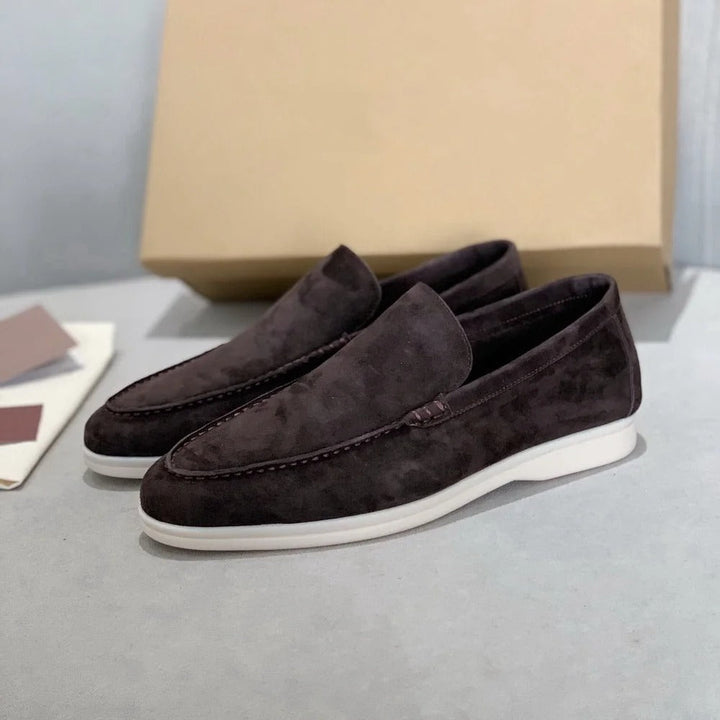 Ralf | Comfortable Suede Leather Loafers for Men