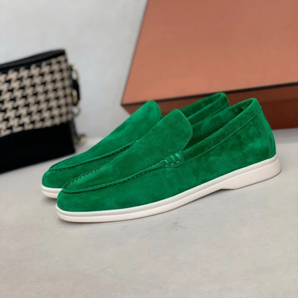 Ralf | Comfortable Suede Leather Loafers for Men