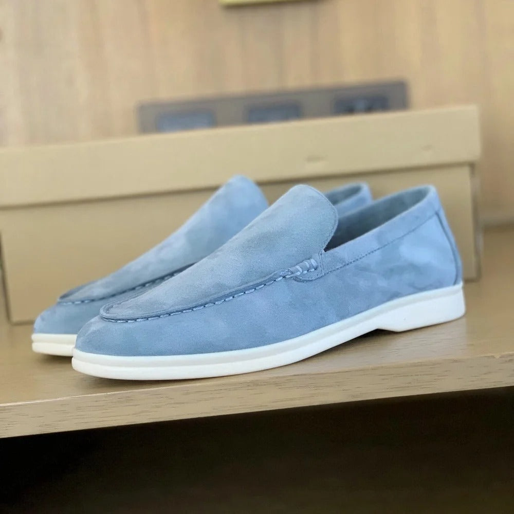 Ralf | Comfortable Suede Leather Loafers for Men
