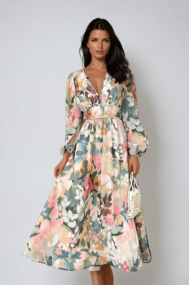 Daliah | Yndefuld Blomstret Kjole